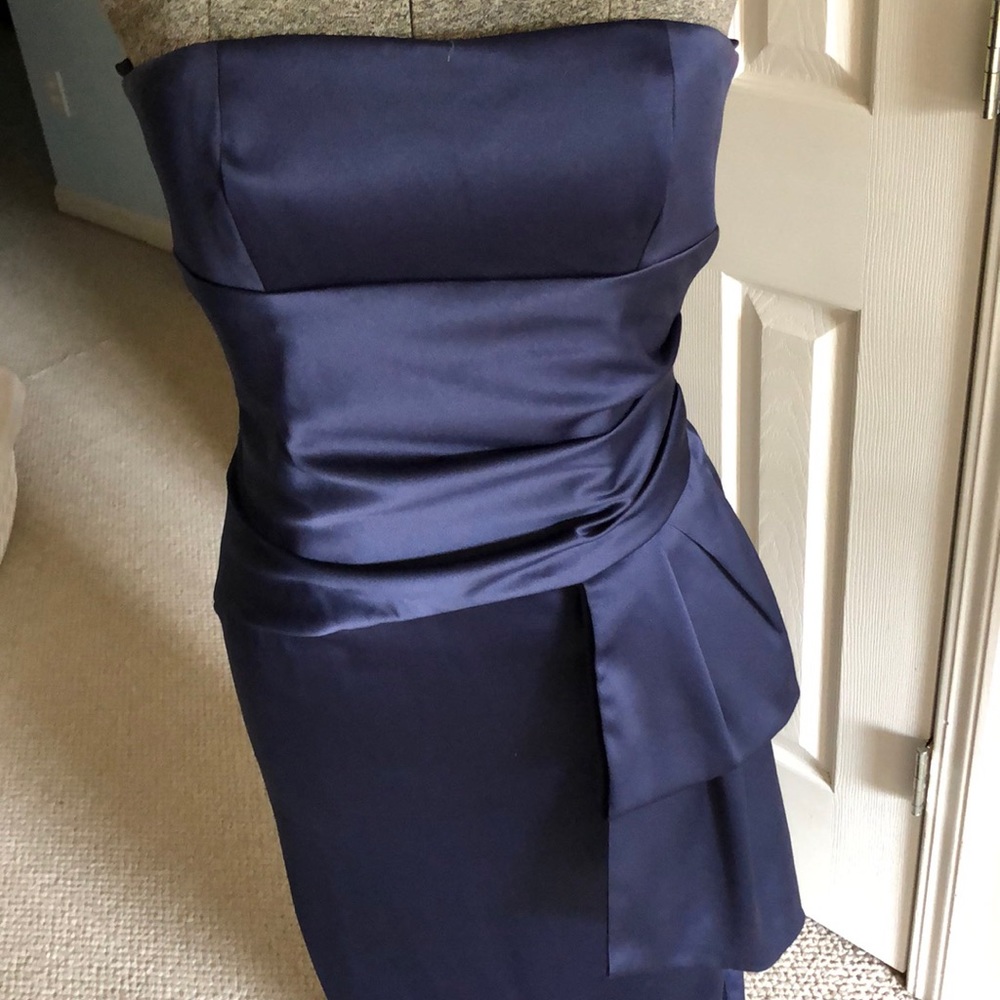 Max and Cleo Navy prom dress! - Picture 5 of 6